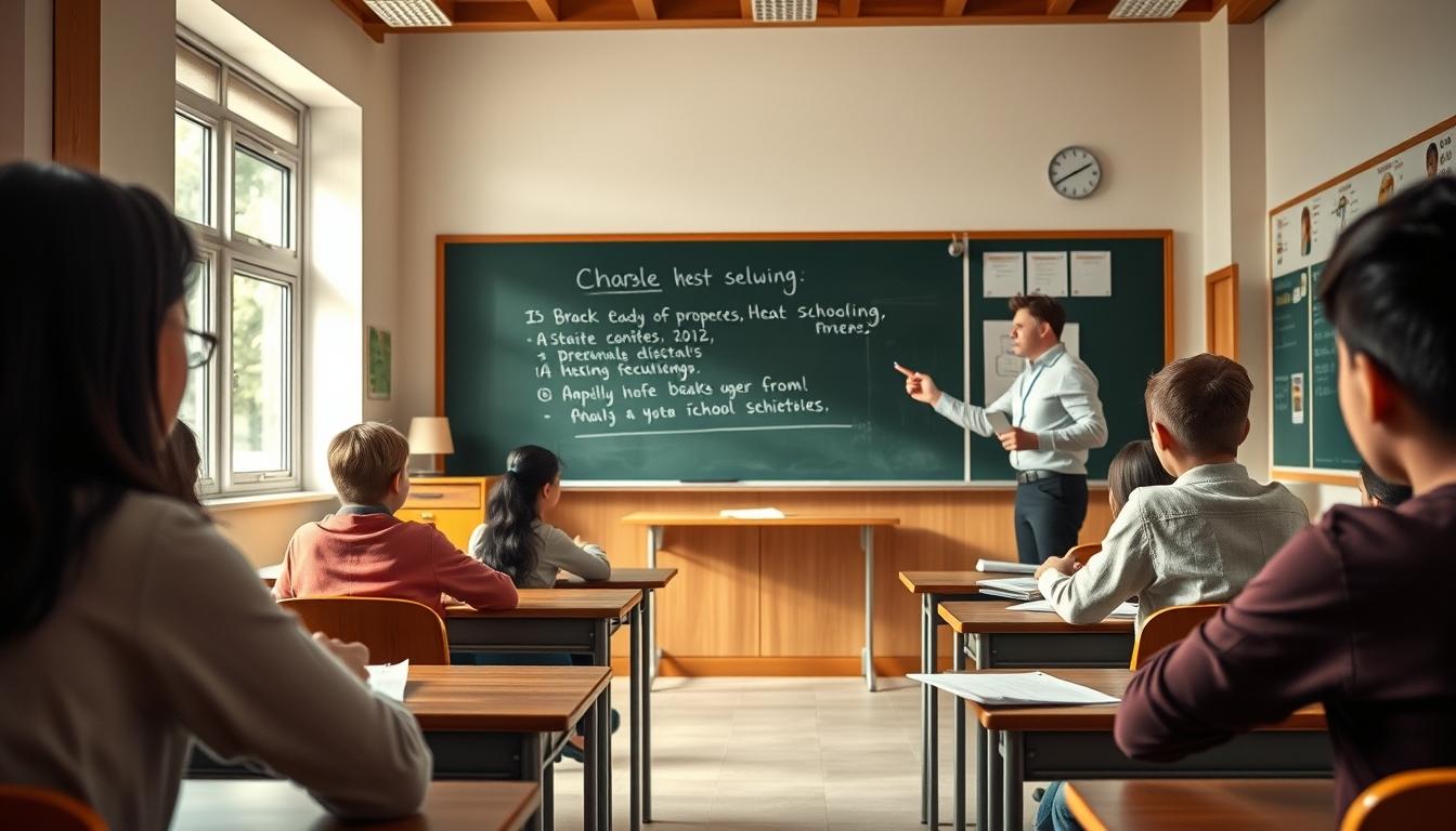 Organized exam preparation notes and academic planner